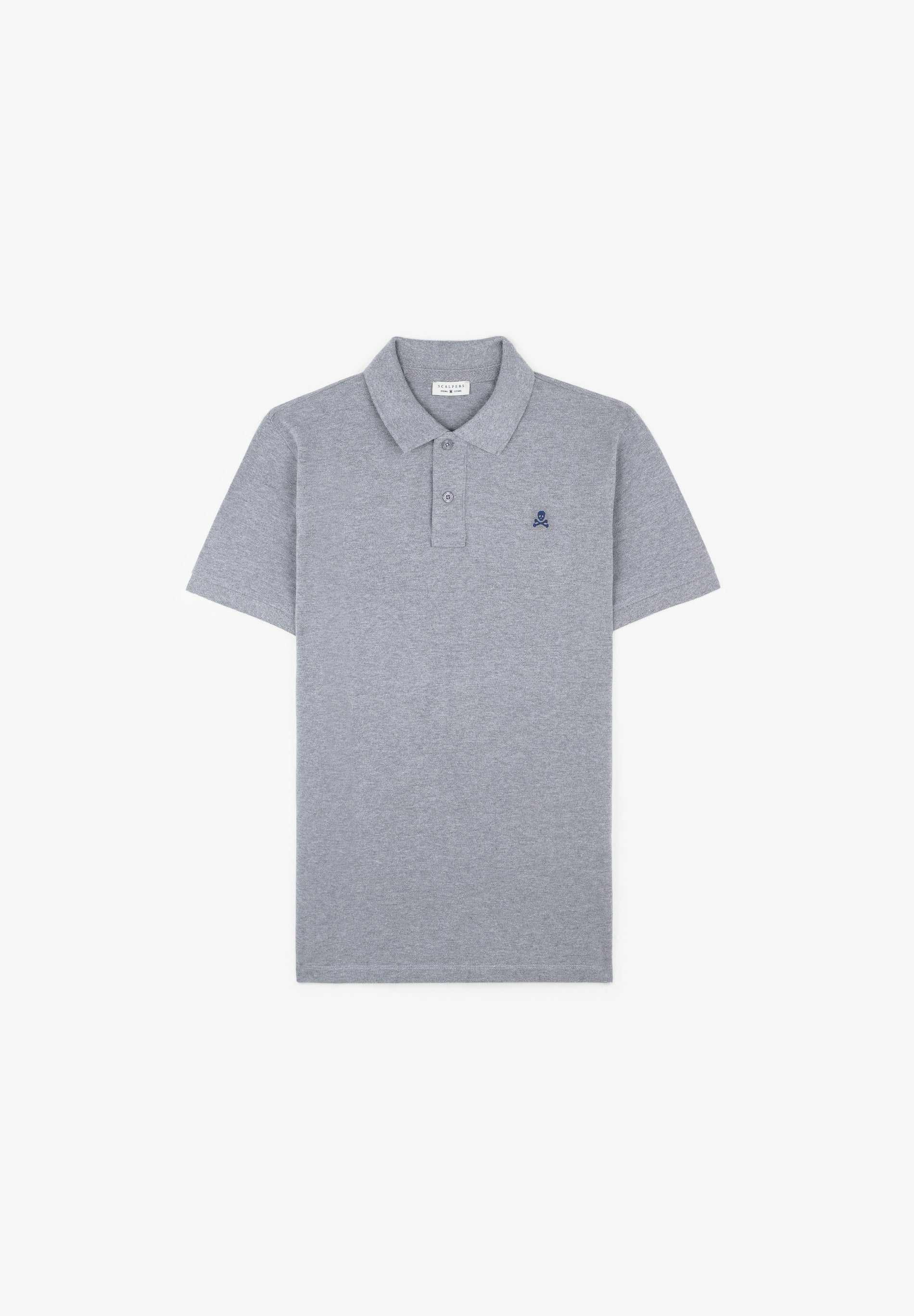 CAMISA POLO BÁSICA COM SKULL EM CONTRASTE - Image 5