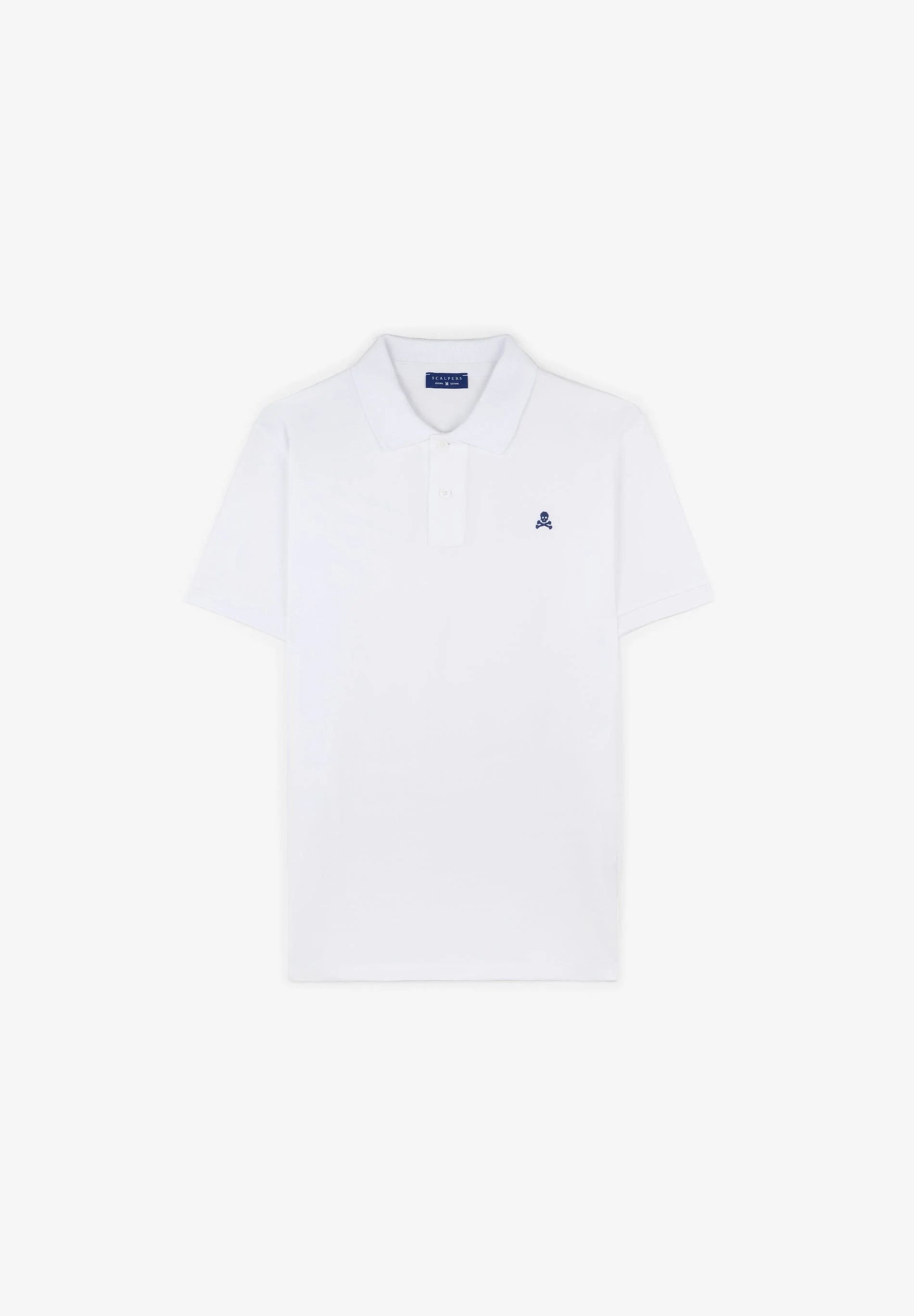 CAMISA POLO BÁSICA COM SKULL EM CONTRASTE - Image 5
