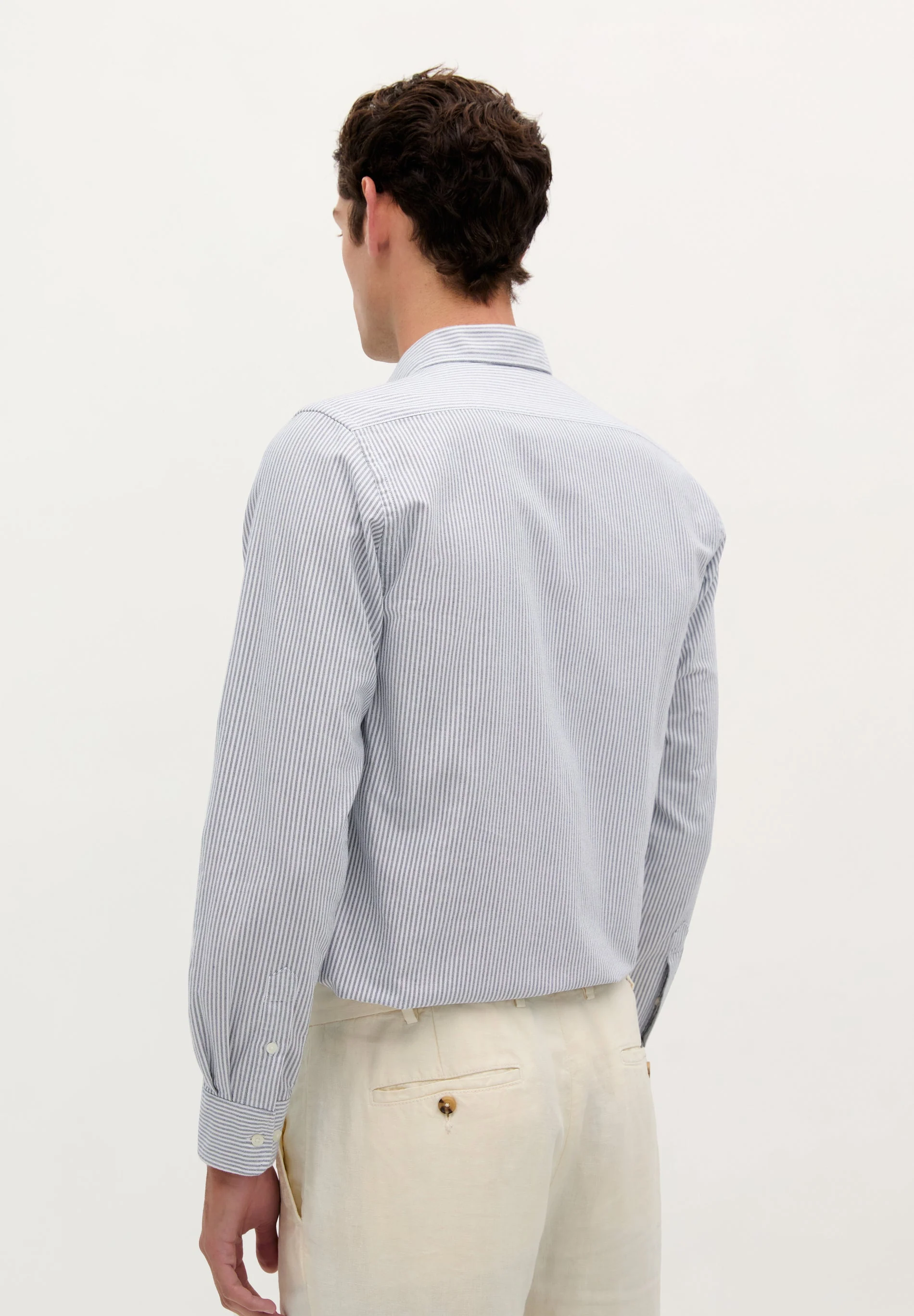 CAMISA OXFORD COM SKULL EM CONTRASTE - Image 5