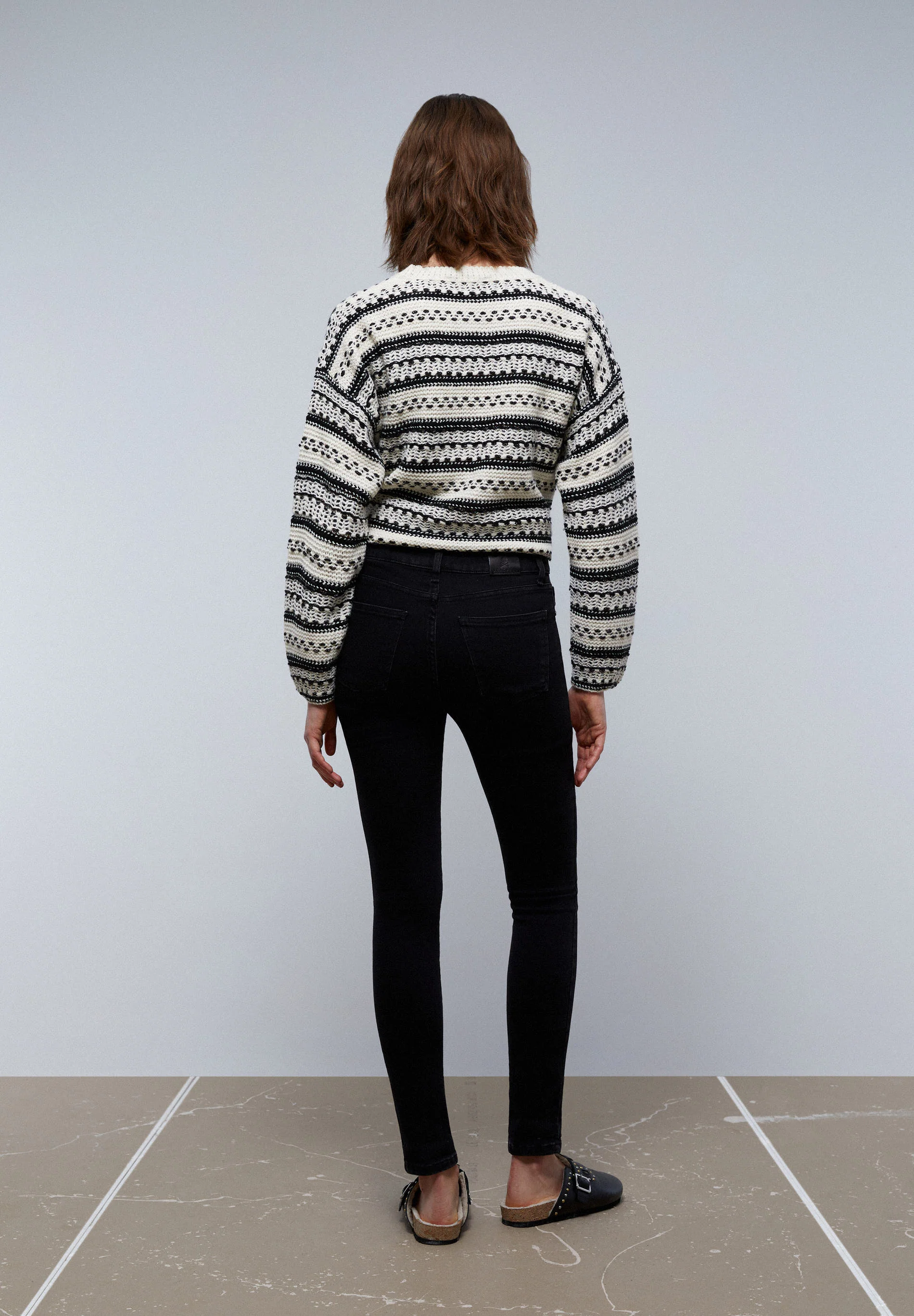 JEANS SKINNY BOTÕES - Image 5