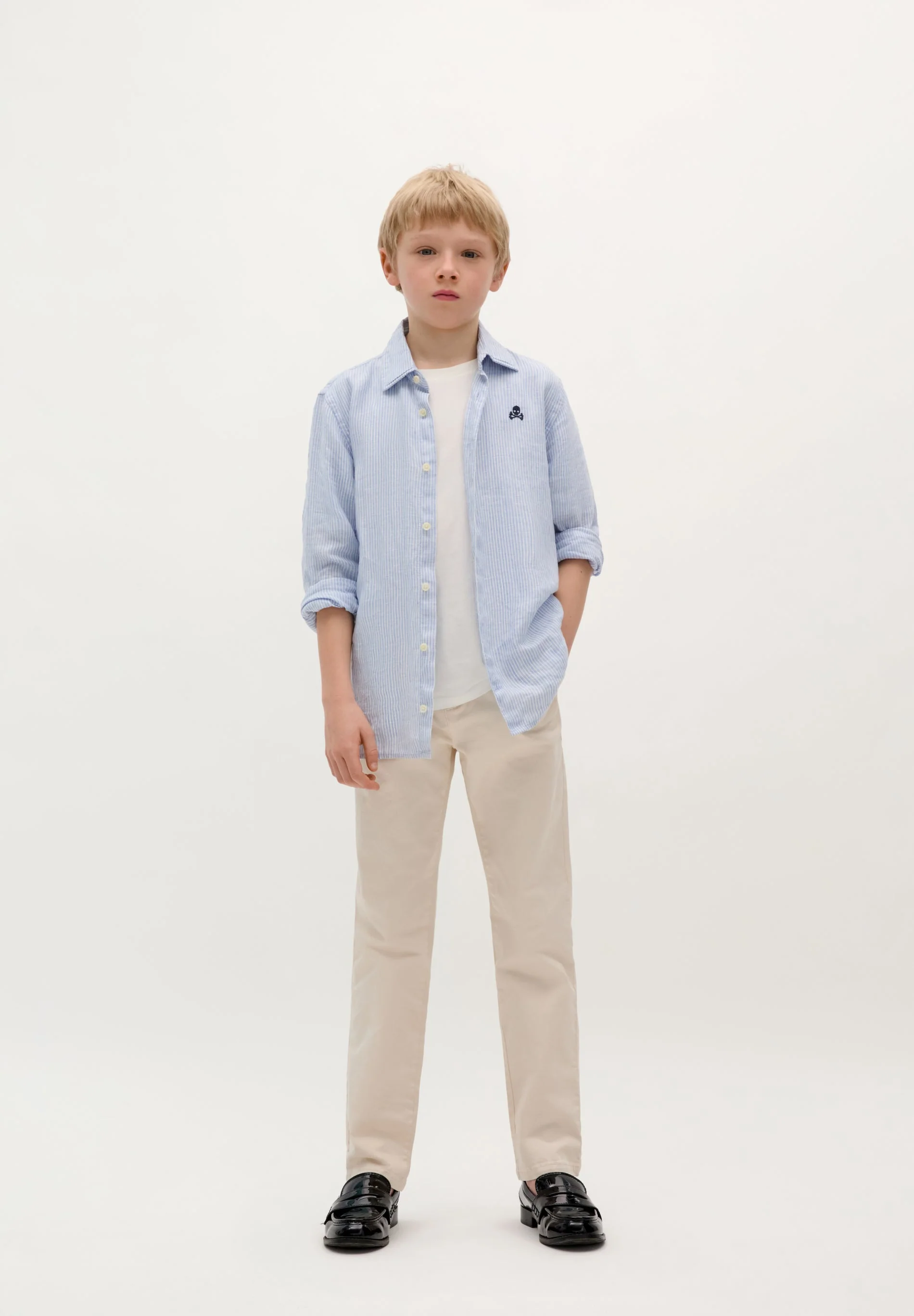 CALÇAS CHINO REGULAR FIT