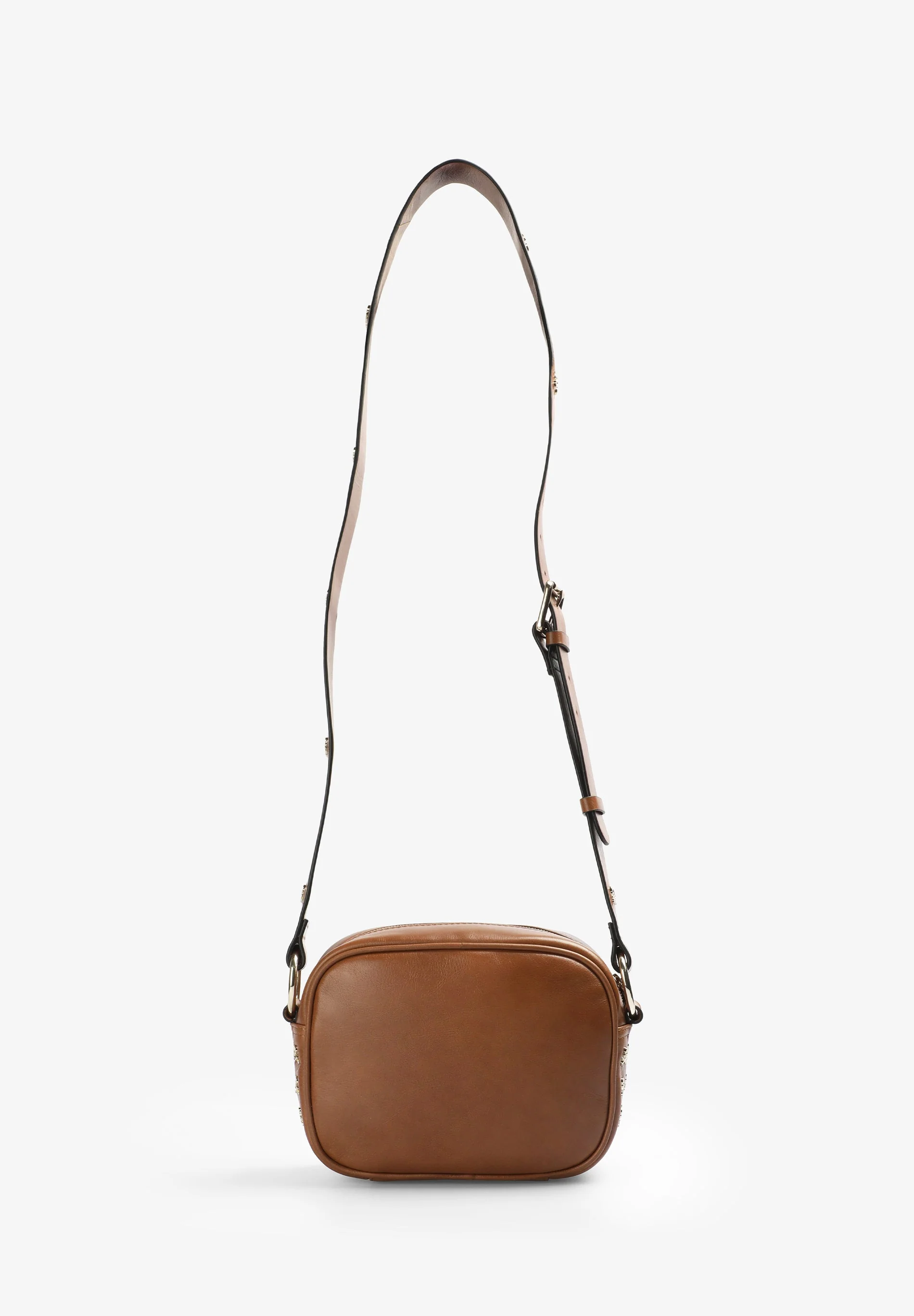 BOLSA A TIRACOLO EM PELE COM SKULL - Image 3