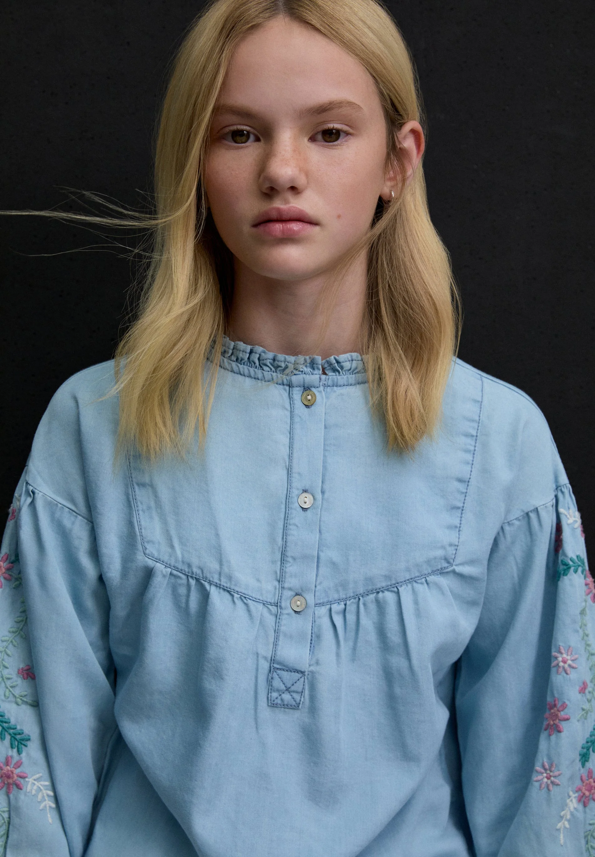 SCDENIMEMBBLOUSE GIRLS - Image 6