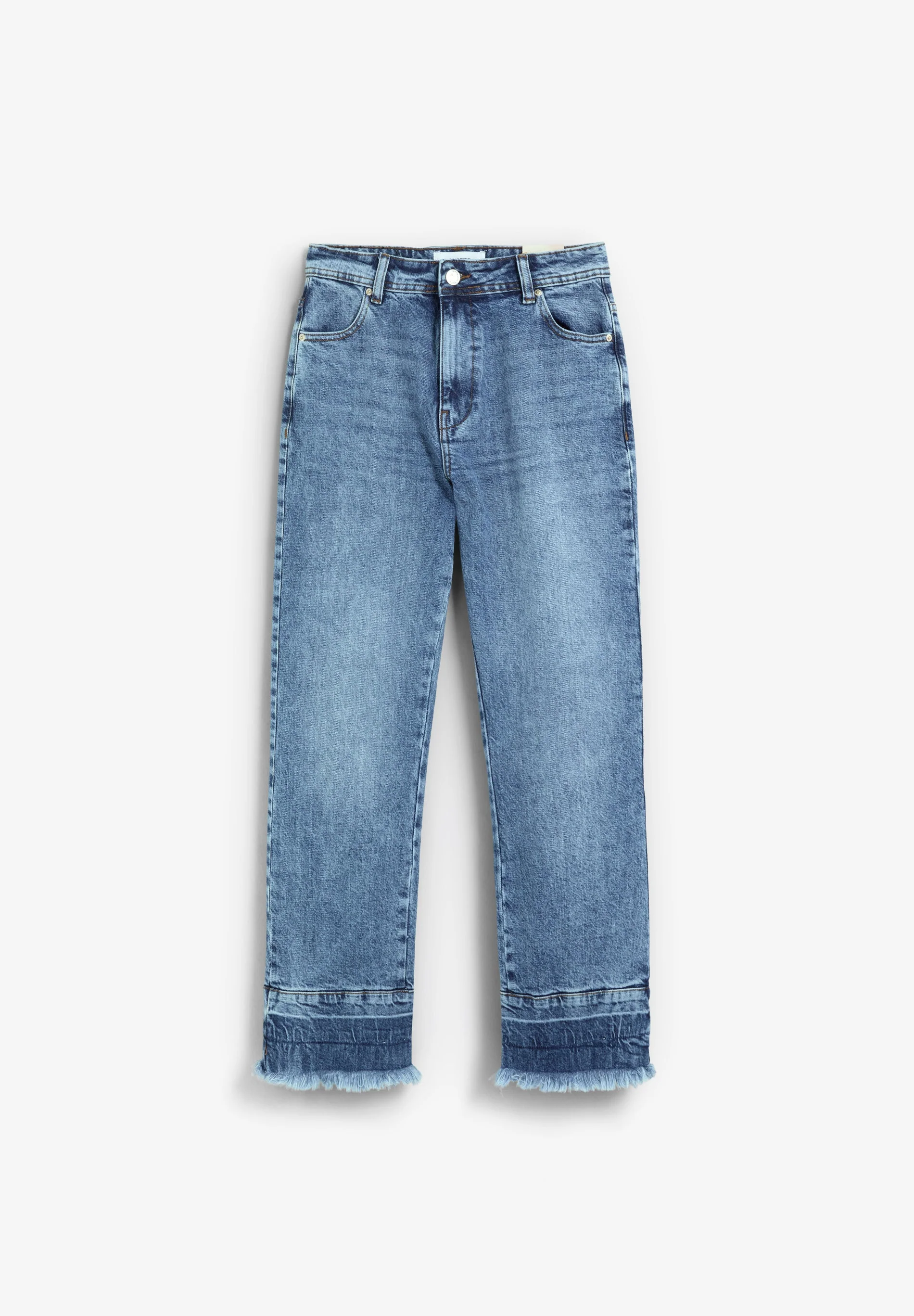 JEANS EFEITO DESBOTADO DESFIADOS - Image 6