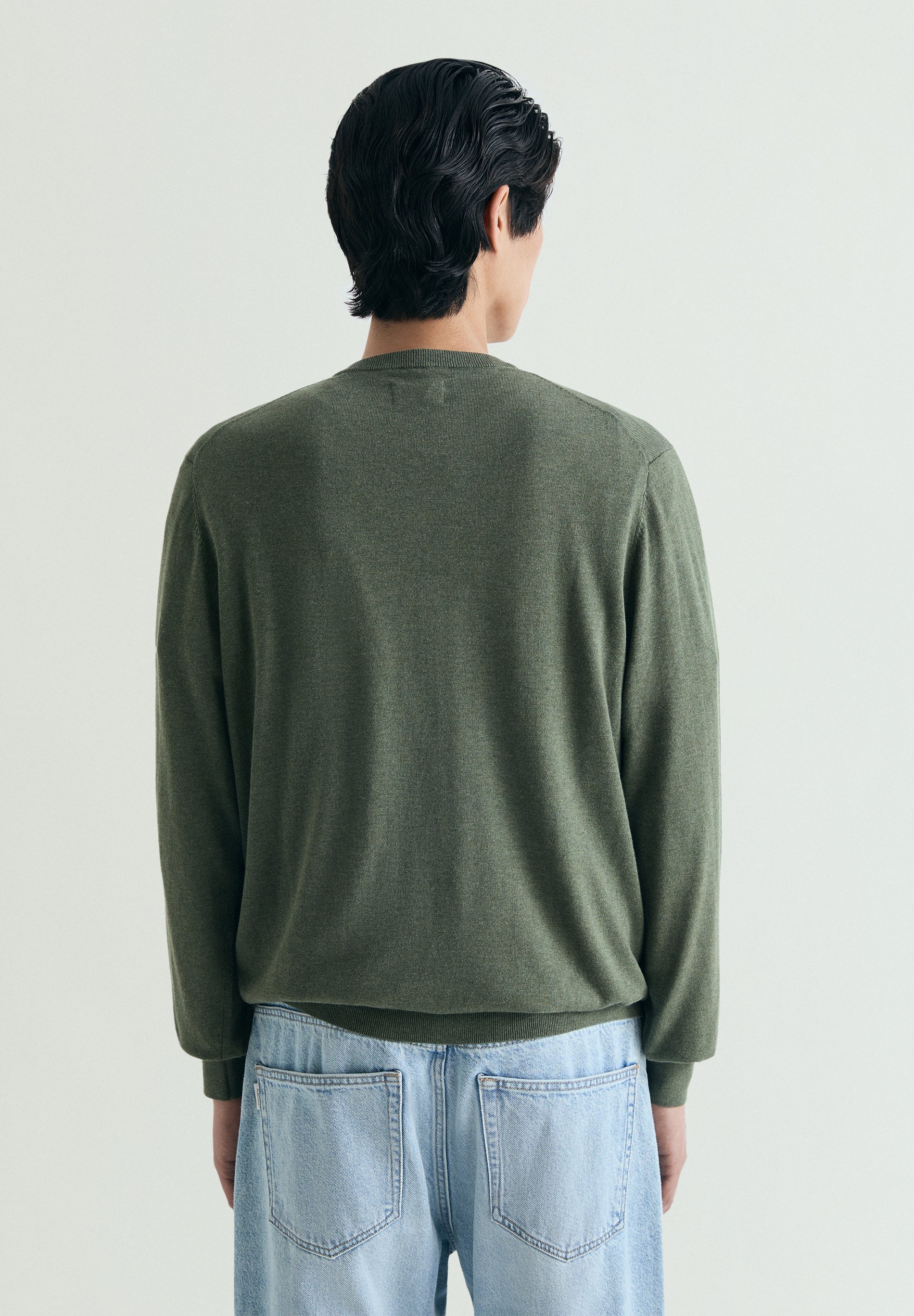 SWEATER SUPIMA BORDADA NO TOM - Image 2