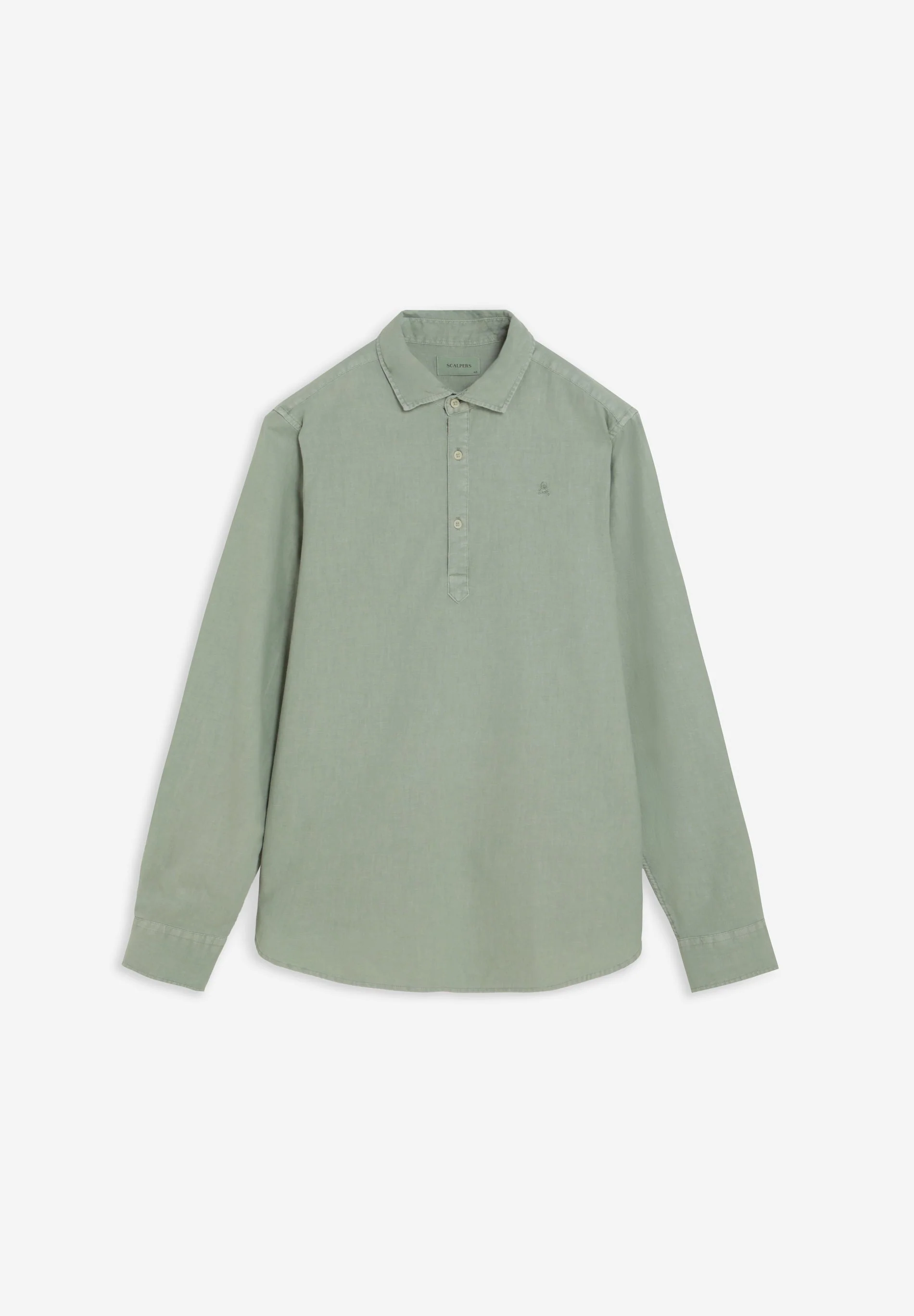 T-SHIRT DE LINHO REGULAR FIT