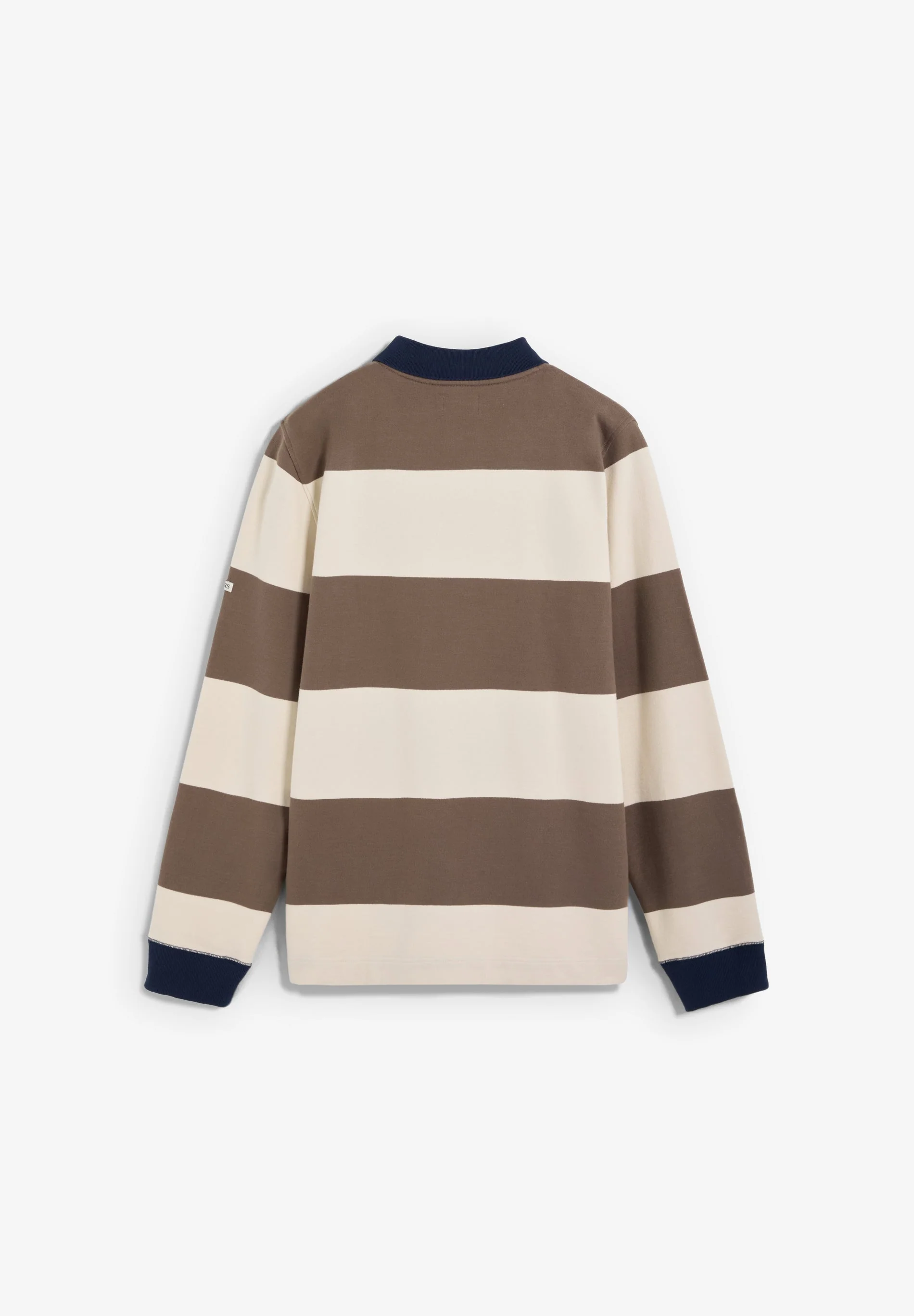 SWEATSHIRT ĂS RISCAS COM GOLA EM CONTRASTE - Image 7