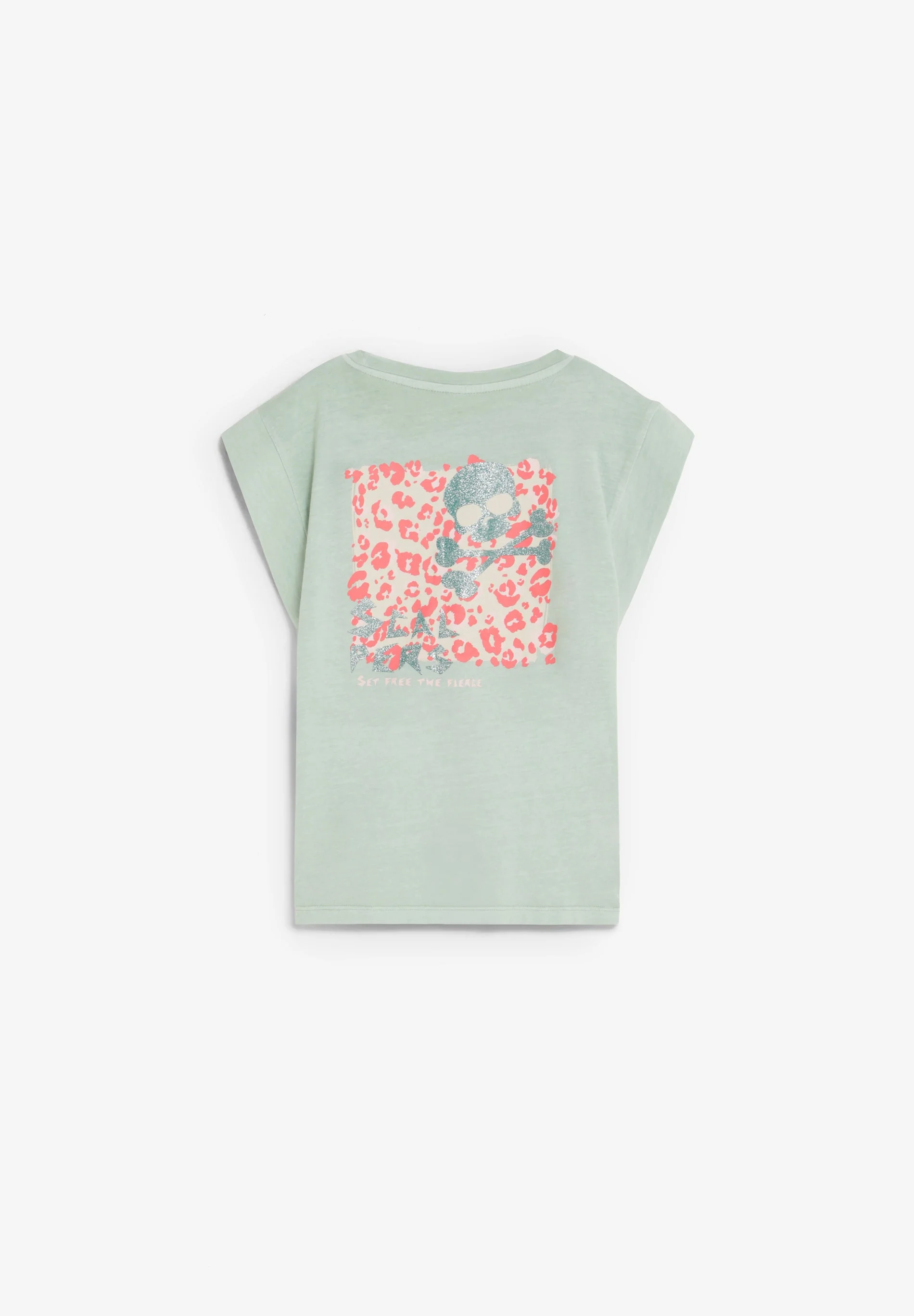 T-SHIRT PADRĂO ESTAMPADO ANIMAL - Image 5