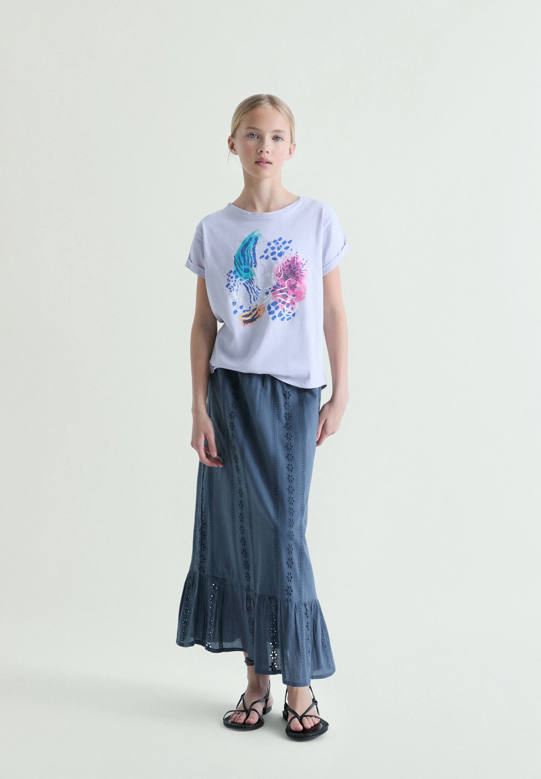 SCSWEET SKULL TEE GIRLS - Image 2