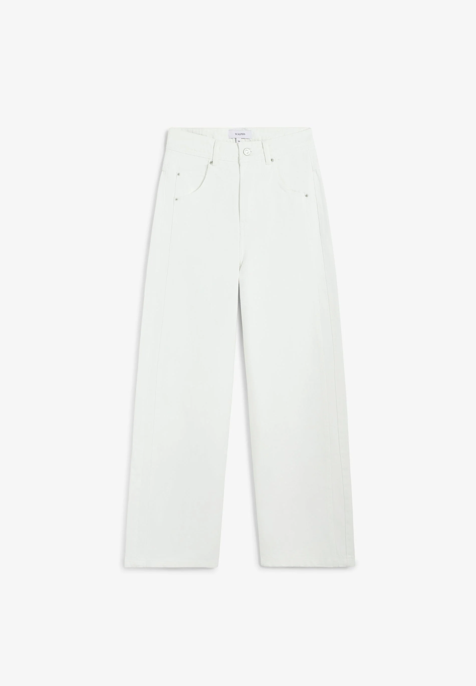 JEANS COM COSTURA EM CONTRASTE - Image 4
