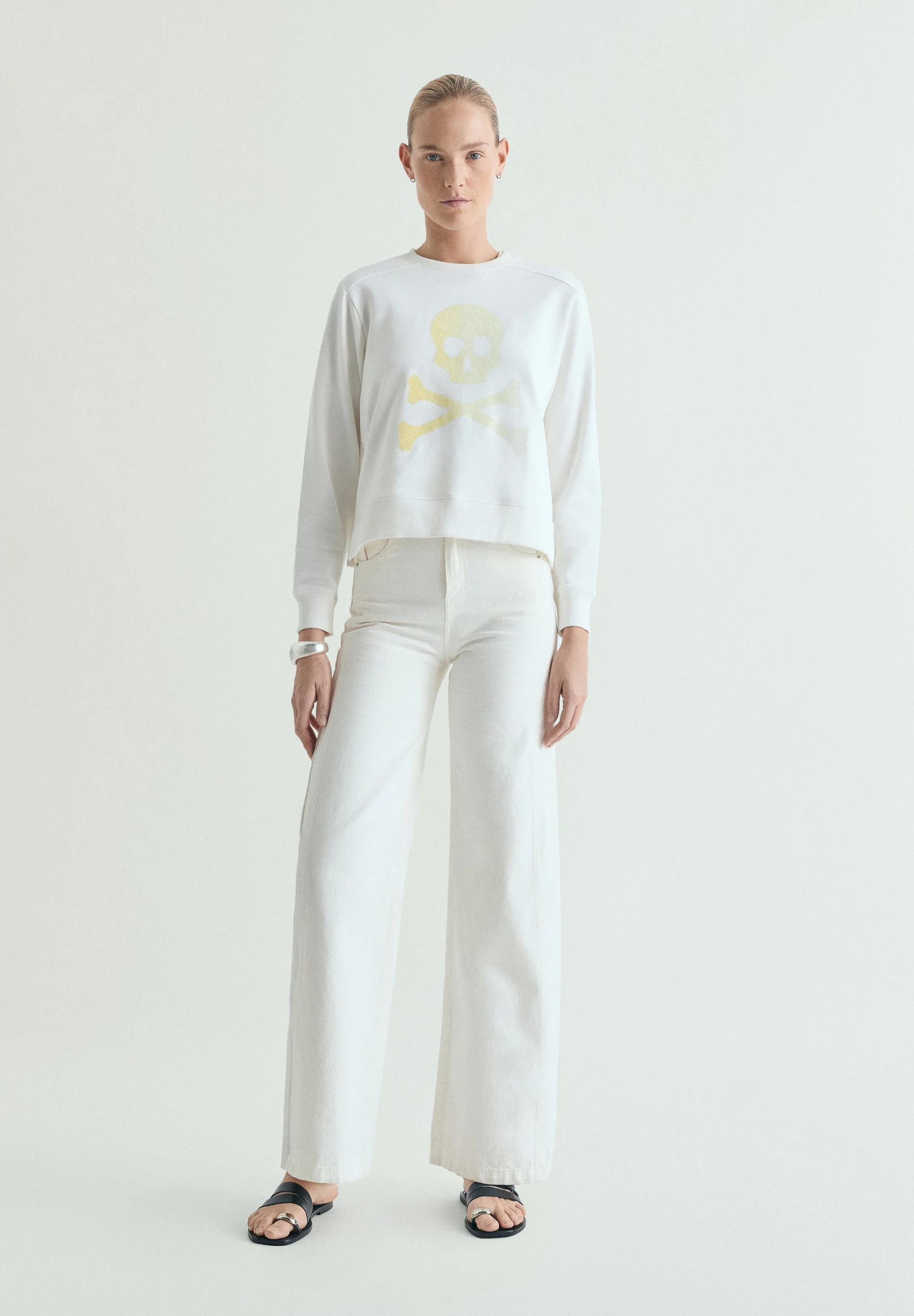 SWEATSHIRT SKULL GLITTER - Image 2