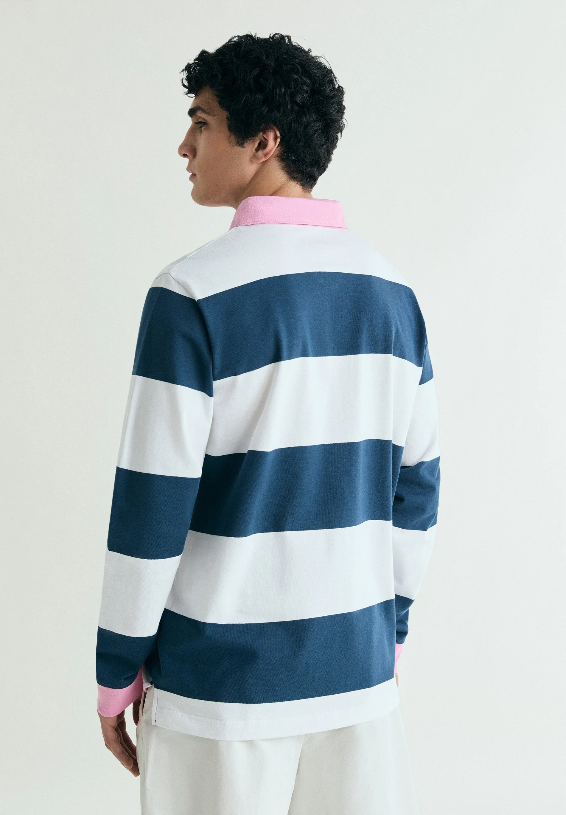 SWEATSHIRT CAMISA POLO EM CONTRASTE | LE CHIRINGUITO - Image 4