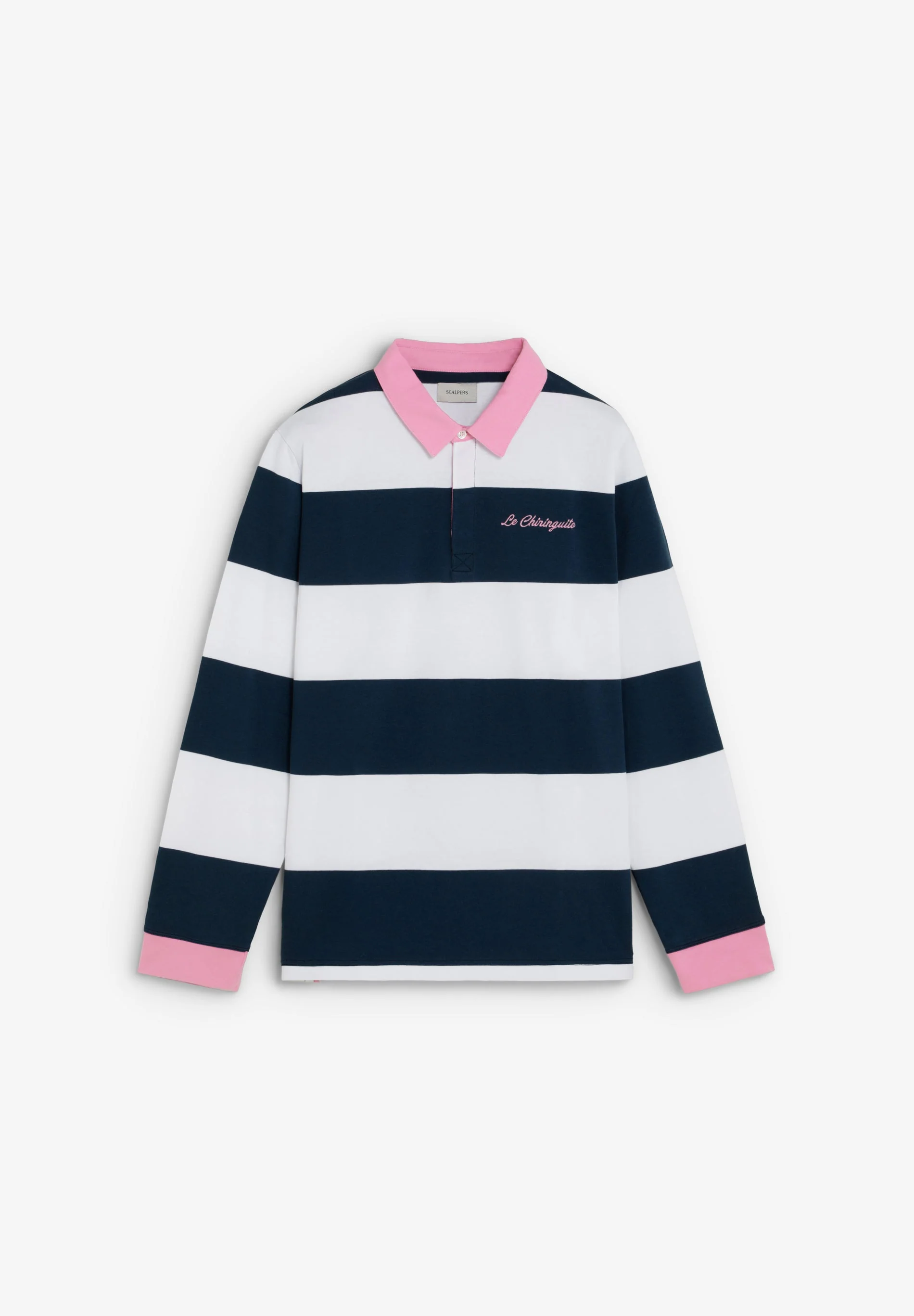 SWEATSHIRT CAMISA POLO EM CONTRASTE | LE CHIRINGUITO - Image 5