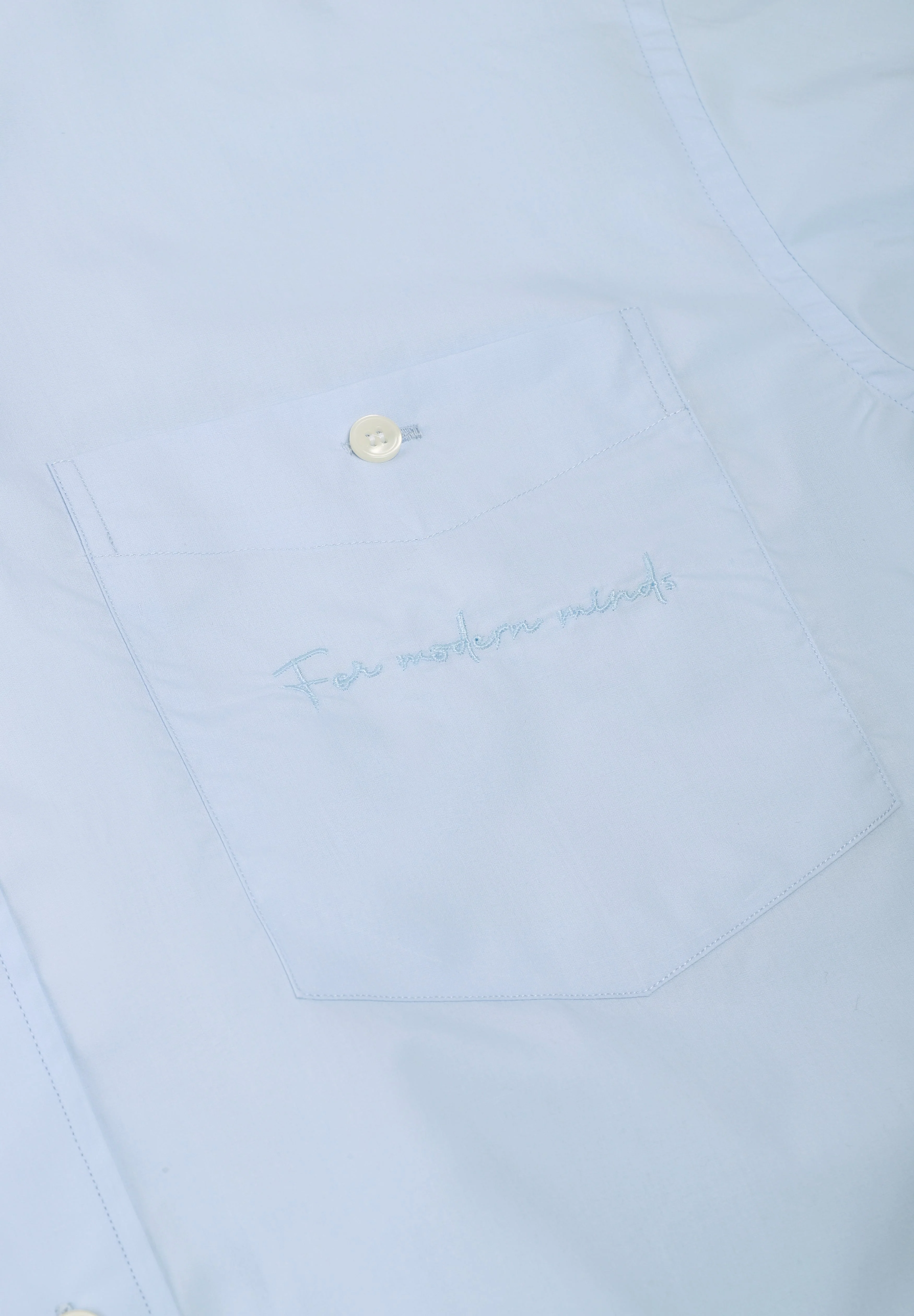 UNFEIGNED | CAMISA BAGGY SHIRT POPLIN GOTS - Image 4