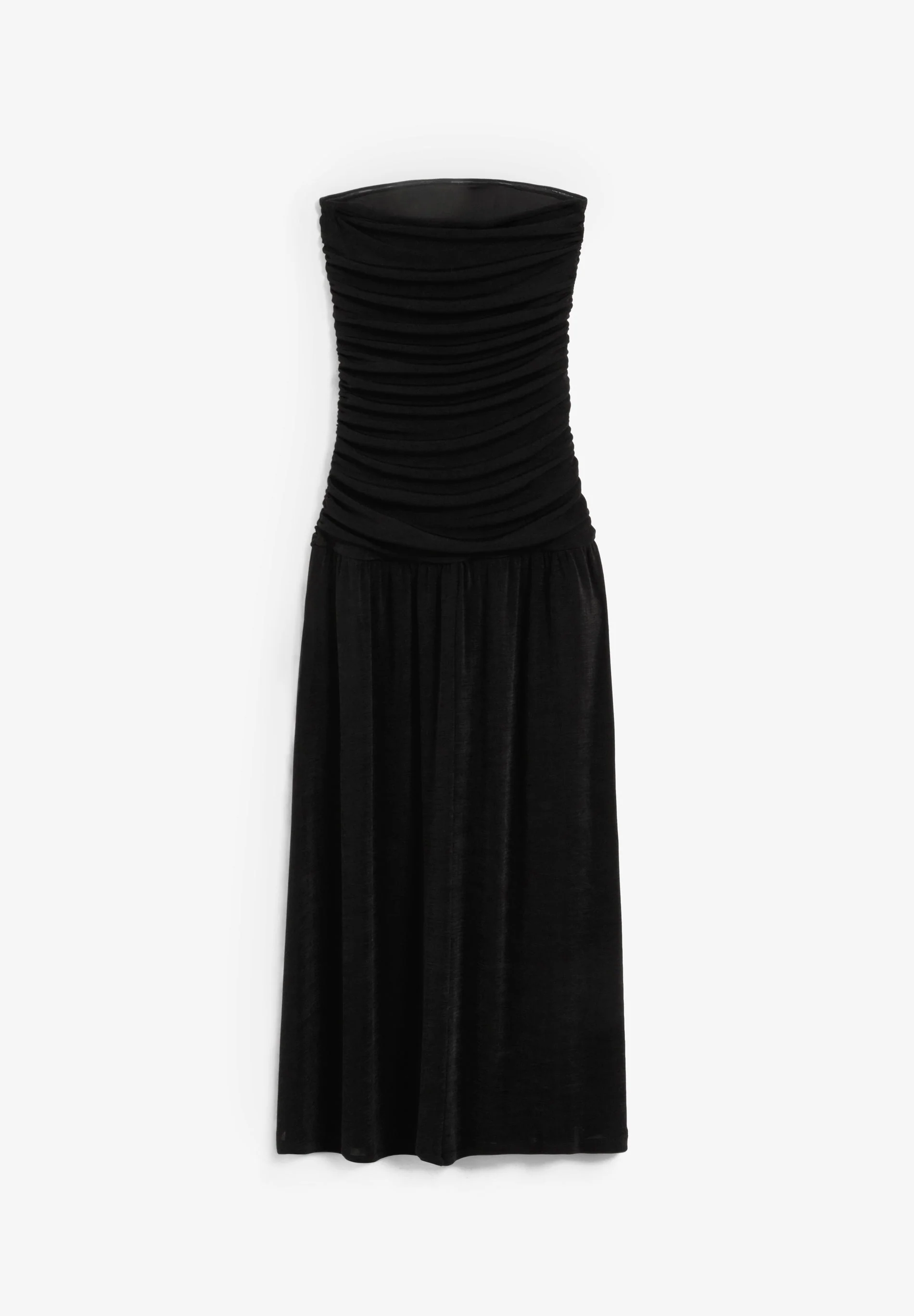 VESTIDO DE MALHA COM FRANZIDOS - Image 7